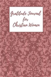 Gratitude Journal for Christian Women