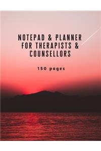 Notepad & Planner For Therapists & Counsellors
