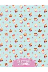 Cupcakes Knitting Journal