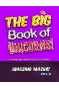 Big Book of Unicorns! Amazing Mazes! Vol. 2