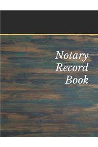 Notary Record Book