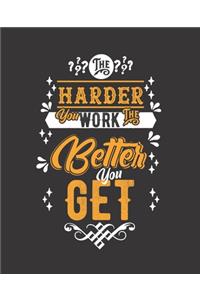 The Harder You Work the Better You Get