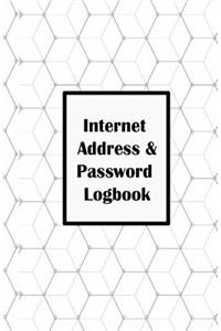 Internet Address & Password Logbook