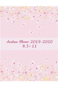 Academic Planner 2019-2020 8.5 x 11