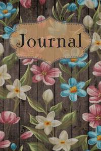 Vintage Floral Design Journal