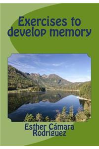 Exercises to develop memory
