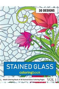 Stained Glass Coloring Book