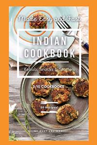 Indian Cookbook - Kebab, Snacks and Starters