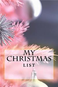 My Christmas List