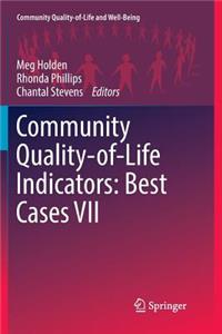 Community Quality-Of-Life Indicators: Best Cases VII