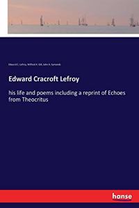 Edward Cracroft Lefroy