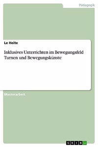 Inklusives Unterrichten im Bewegungsfeld Turnen und Bewegungskünste