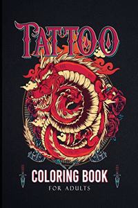 Tattoo Coloring Book for Adults