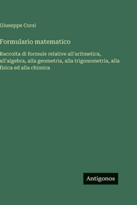 Formulario matematico