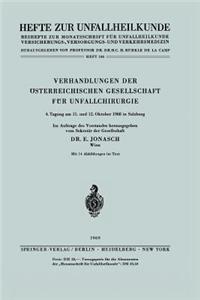 Verhandlungen Der Österreichischen Gesellschaft Für Unfallchirurgie