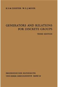 GENERATORS AND RELATIONS FOR DISCRETE G