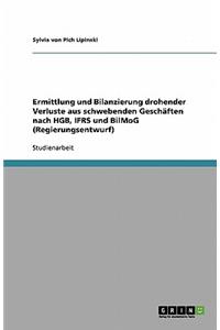 Ermittlung und Bilanzierung drohender Verluste aus schwebenden Geschäften nach HGB, IFRS und BilMoG (Regierungsentwurf)