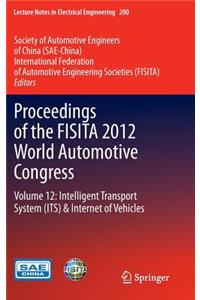 Proceedings of the Fisita 2012 World Automotive Congress