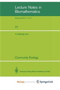 Community Ecology