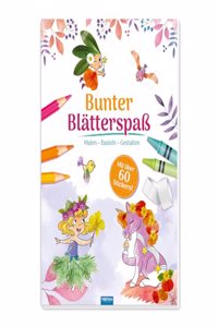 Trotsch Malbuch Bastelbuch Bunter BlatterspaÃŸ Feen Malen Basteln Gestalten