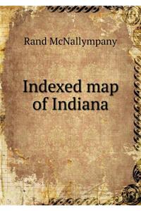 Indexed map of Indiana