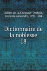 Dictionnaire de la noblesse