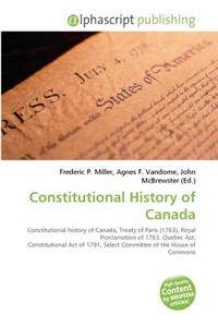 Constitutional History of Canada