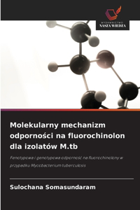 Molekularny mechanizm odporności na fluorochinolon dla izolatów M.tb