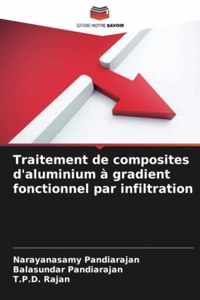 Traitement de composites d'aluminium à gradient fonctionnel par infiltration