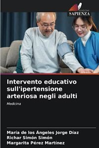 Intervento educativo sull'ipertensione arteriosa negli adulti