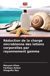 Réduction de la charge microbienne des lotions corporelles par rayonnement gamma