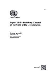 Report of the Secretary-General on the Work of the Organization 2017