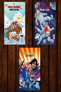 Best of Chacha Chaudhary Comics in English : Set of 3 Comics