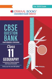 Oswaal CBSE Question Bank Class 11 Geography For 2026 Exam