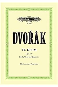 TE DEUM OP103 VOCAL SCORE