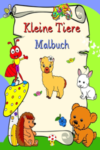 Kleine Tiere Malbuch