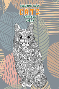 Coloring Books Cheap - Animals - Cats