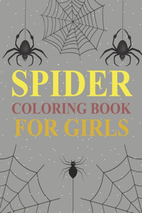 Spider Coloring Book For Girls