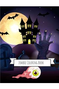 Zombie Coloring Book