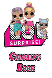 L.O.L. Surprise Dolls Coloring Book
