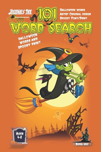 Halloween Word Search Book for Kids Ages 4-8