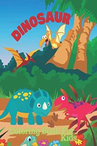 Dinosaur Coloring Book For Kids