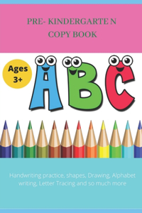 Pre-Kindergarten copy book