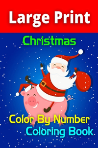 Christmas Color By Number Coloring Book