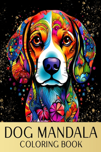 Dog Mandala Coloring Book