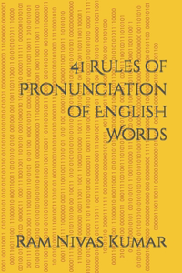 41 Rules of Pronunciation of English Words