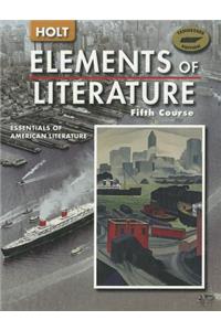 Tennessee Holt Elements of Literature, Fifth Course: Essentials of American Literature