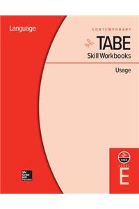 Tabe Skill Workbooks Level E: Usage (10 Copies)