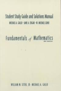 Fundamentals of Mathematics