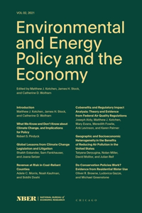 Environmental and Energy Policy and the Economy